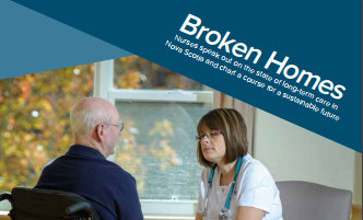 Forward: Broken Homes: Nurses speak out on the state of long-term care in Nova Scotia and chart a course for a sustainable future